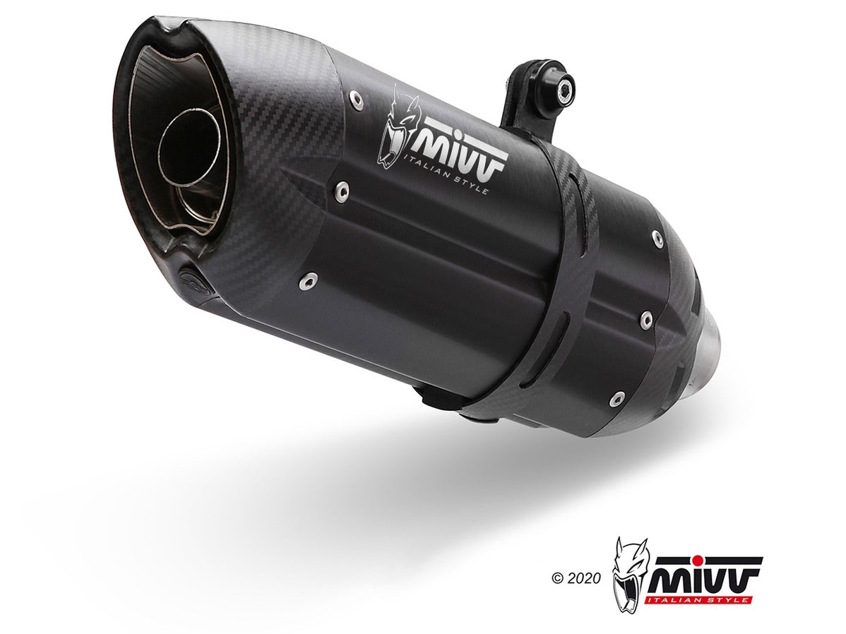 MIVV K.052 KAWASAKI Z900 ( 2020+ ) Slip-on Exhaust "Suono" (black; approved) – Accessories in the 2WheelsHero Motorcycle Aftermarket Accessories and Parts Online Shop