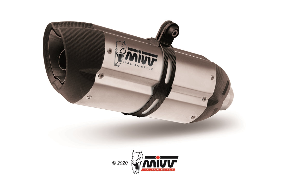 MIVV A.007 Aprilia Dorsoduro 750 (08/16) Dual Underseat Slip-on Exhaust "Suono" (stainless steel; approved) – Accessories in the 2WheelsHero Motorcycle Aftermarket Accessories and Parts Online Shop