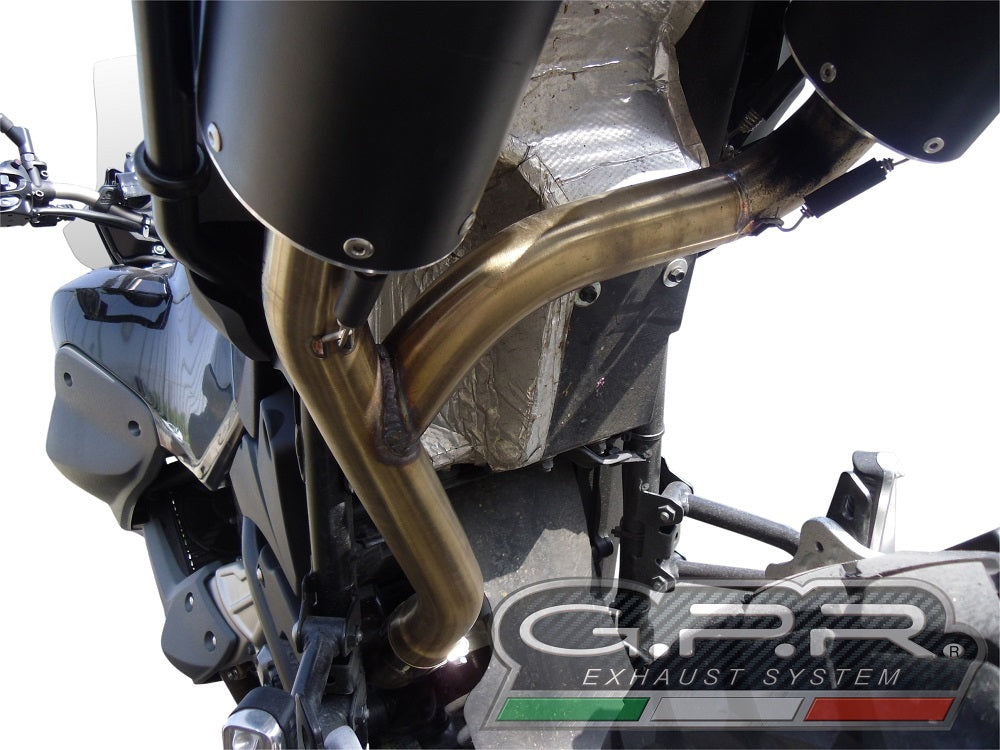 GPR Yamaha XT660Z Ténéré Dual Slip-on Exhaust "GPE Anniversary Titanium" (EU homologated)