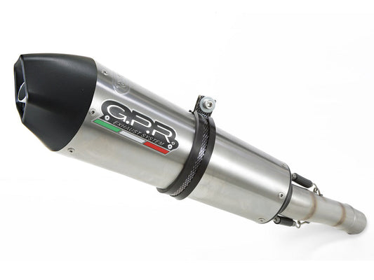 GPR Triumph Speed Triple 1050 (05/10) 3 to 1 Slip-on Exhaust "GPE Anniversary Titanium" (EU homologated)