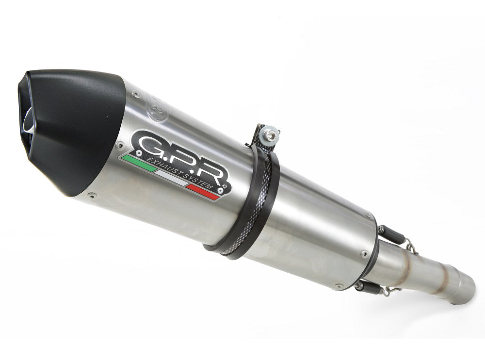GPR Triumph Speed Triple 1050 (05/10) 3 to 2 Slip-on Exhaust "GPE Anniversary Titanium" (EU homologated)