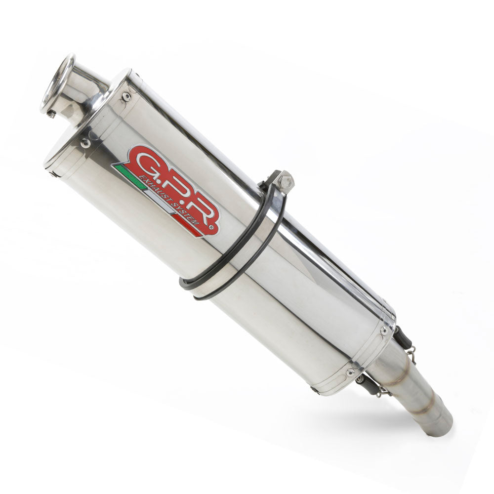 GPR Triumph Speed Triple 1050 (11/15) 3 to 1 Slip-on Exhaust "Trioval" (EU homologated)