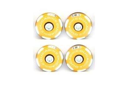 TTSCRA02 - DUCABIKE Ducati Scrambler / Monster 797 Frame Plugs (bi-color)