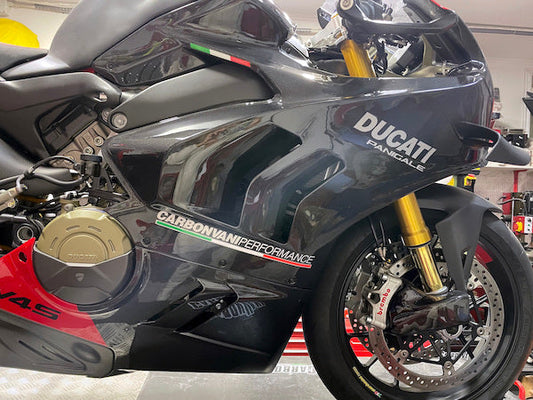 CARBONVANI Ducati Panigale V4 (2022+) Carbon Side Fairing Panel (right)