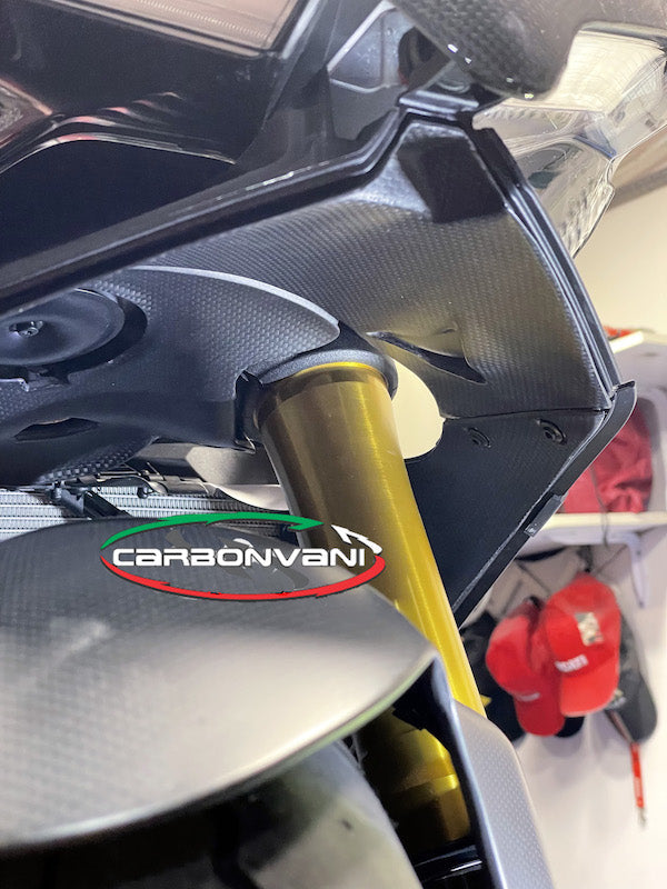CARBONVANI Ducati Panigale V4 (2018+) Carbon Water Cooler Cover