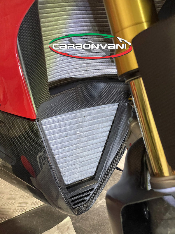 CARBONVANI Ducati Panigale V4 (2018+) Carbon Water Cooler Cover