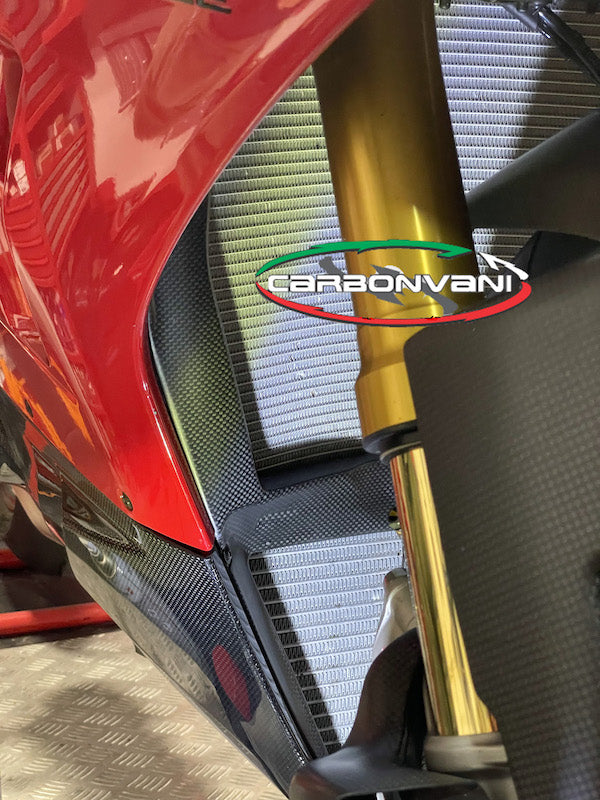 CARBONVANI Ducati Panigale V4 (2018+) Carbon Water Cooler Cover