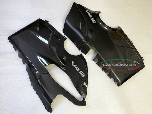 CARBONVANI Ducati Panigale V4 (2022+) Carbon Belly Pan (for Akrapovic exhaust)