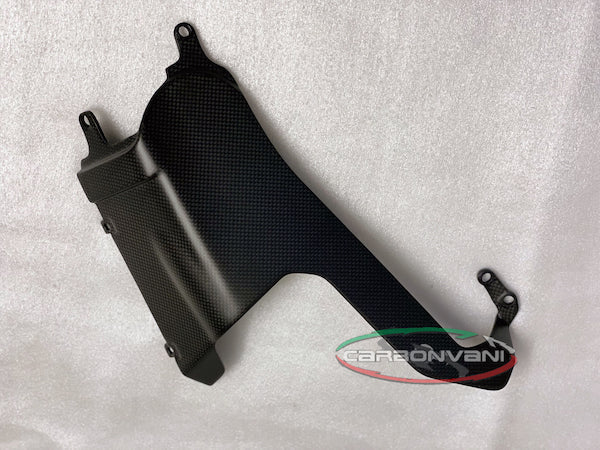CARBONVANI Ducati Panigale V4 (2022+) Carbon Exhaust Guard (for Akrapovic; left)
