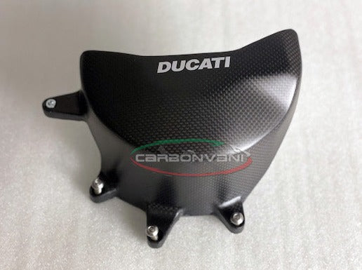 CARBONVANI Ducati Streetfighter V4 (2020+) Carbon Clutch Cover Protection (for OEM clutch)