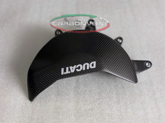 CARBONVANI Ducati Streetfighter V4 (2020+) Carbon Clutch Cover Protection (for OEM clutch)