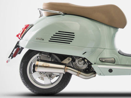 ZARD Piaggio Vespa GTS 30 (20/23) Slip-on Exhaust (racing) – Accessories in the 2WheelsHero Motorcycle Aftermarket Accessories and Parts Online Shop