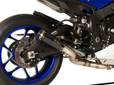 HP CORSE Yamaha YZF-R1 (15/17) Slip-on Exhaust "GP-07 Black" (racing; with wire mesh) – Accessories in Factory Racing – Motorcycle Parts & Accessories Online Store