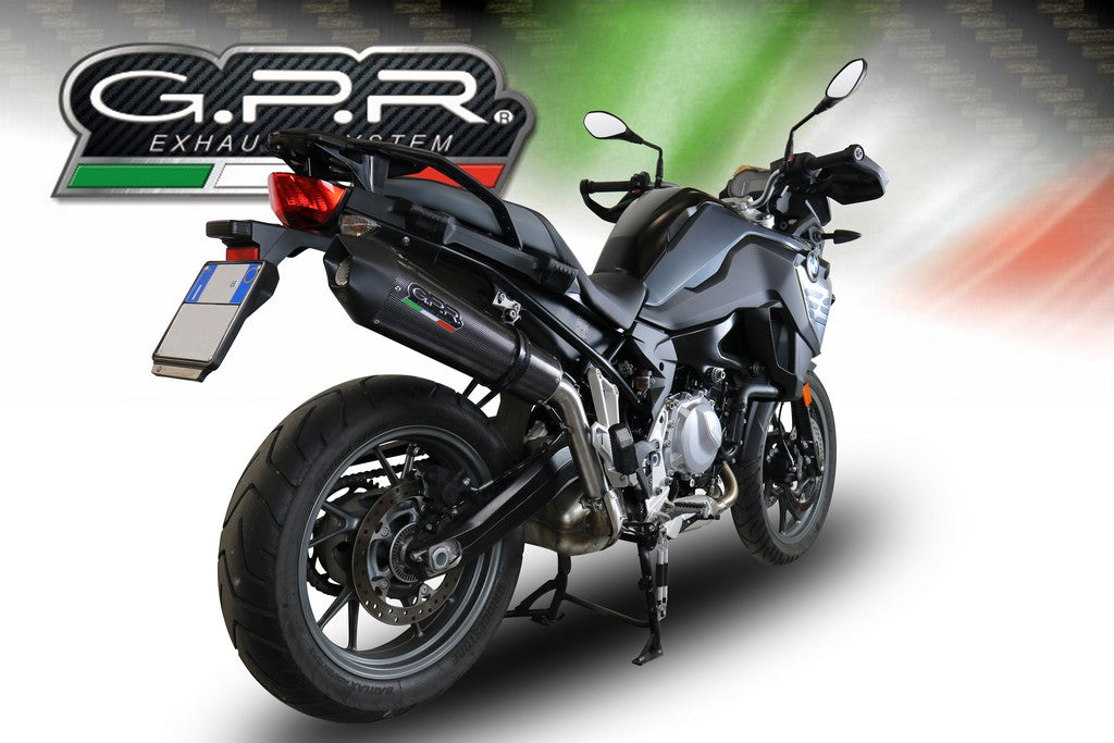 GPR Kawasaki KLZ 1000 Versys (17/19) Slip-on Exhaust "GP Evo 4 Poppy" (EU homologated)