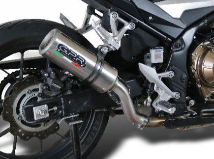 GPR Honda CB500F (2019 – ) Slip-on Exhaust "M3 Titanium Natural" (EU homologated)