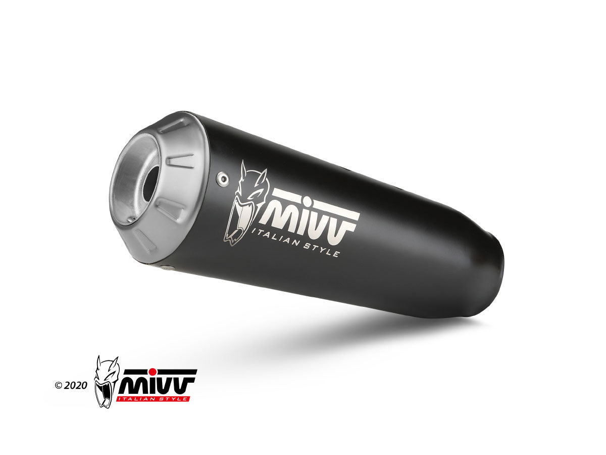 MIVV Y.067 YAMAHA MT-125 / YZF R125 (2020 - ) Full System Exhaust "X-M1" (Black; approved) – Accessories in the 2WheelsHero Motorcycle Aftermarket Accessories and Parts Online Shop