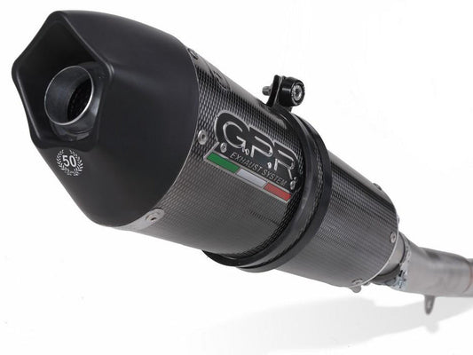 GPR Aprilia RSV4 (09/14) Slip-on Exhaust "GPE Anniversary Poppy" (EU homologated)