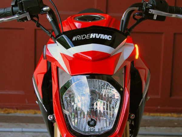 NEW RAGE CYCLES Kawasaki Z125 LED Front Turn Signals